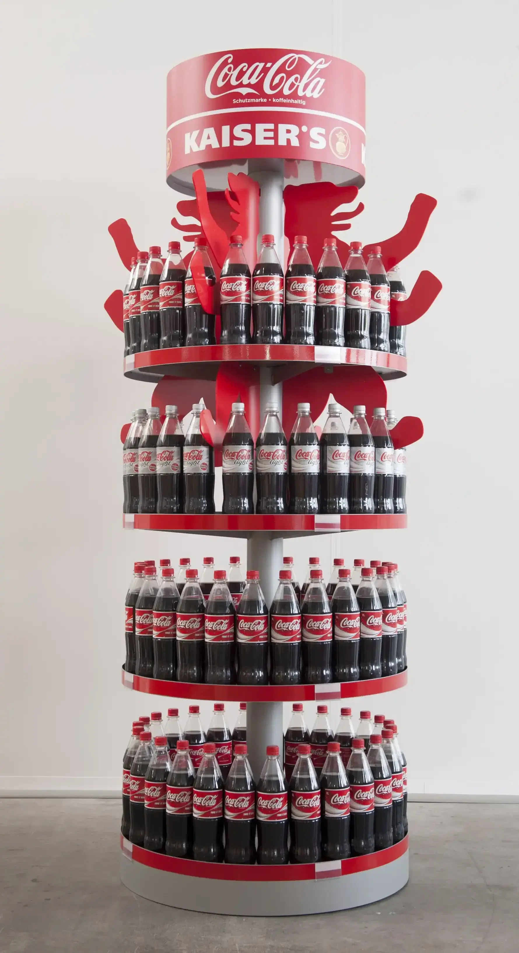 warenpräsentation getränke beispiel coca-cola