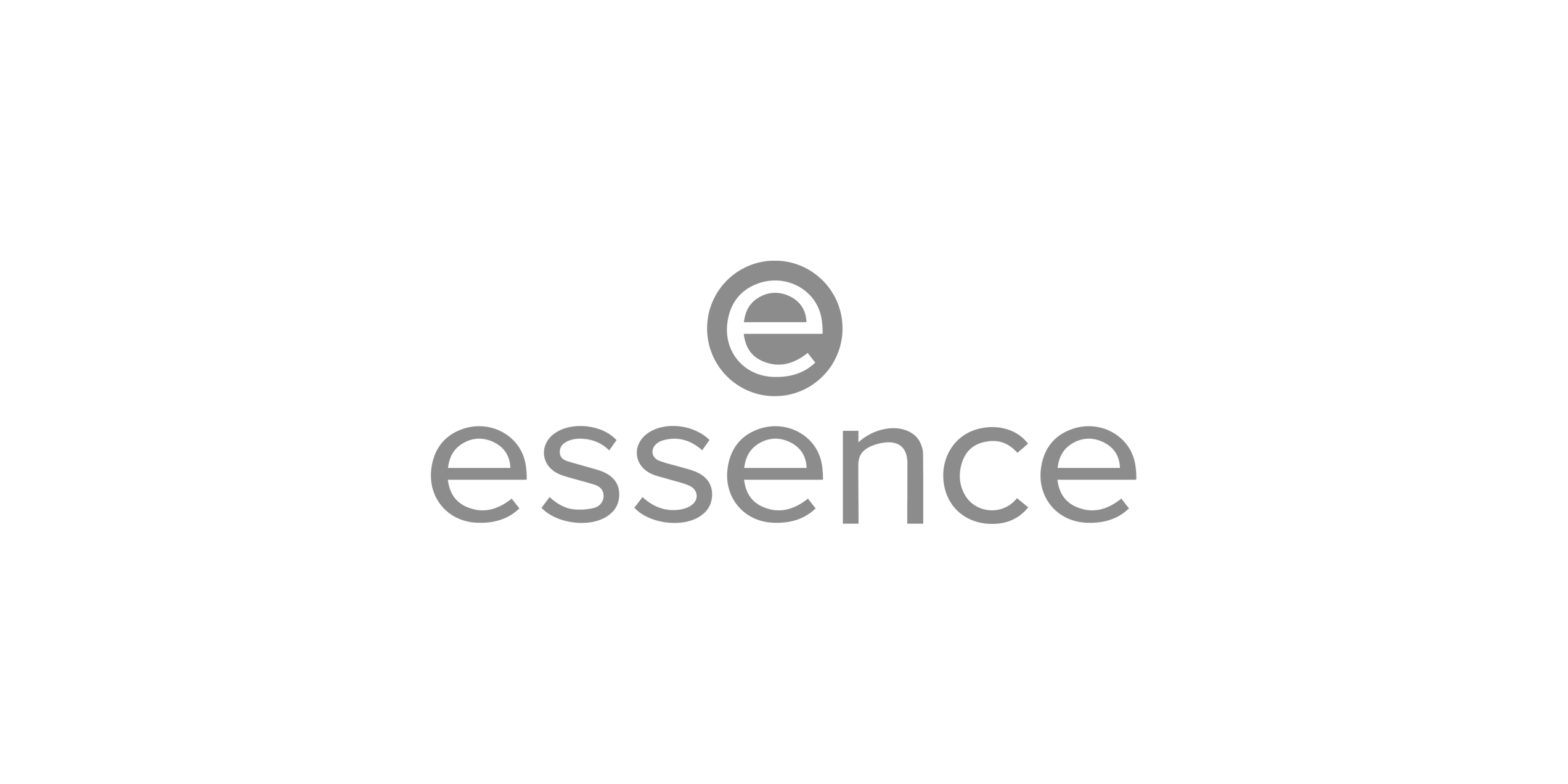 Grey essence Logo against a white background