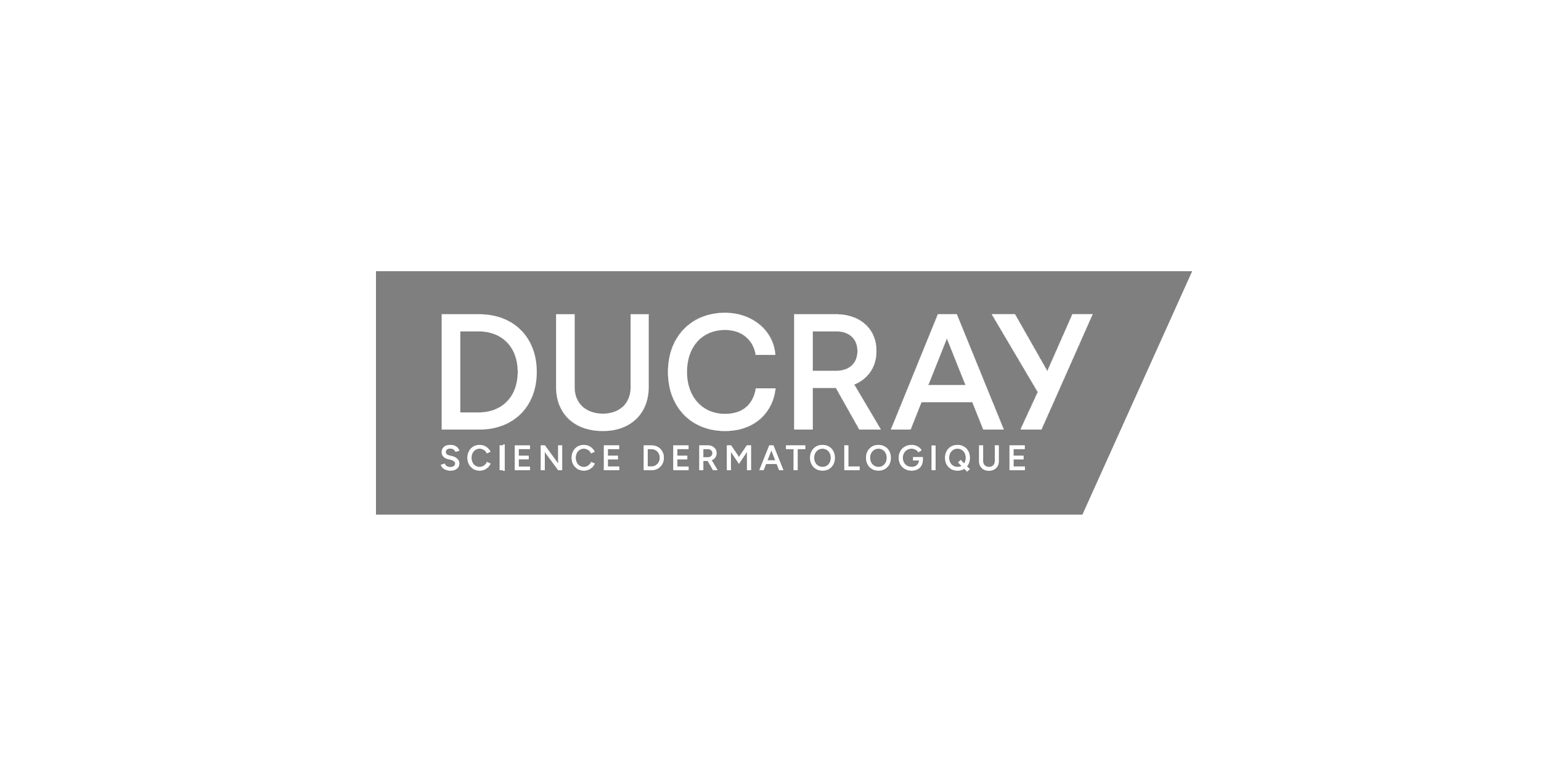 Grey Ducray Logo against a white background